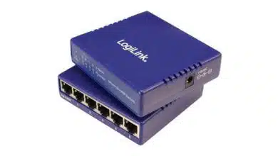 LogiLink Fast Ethernet Desktop Switch 5-Port