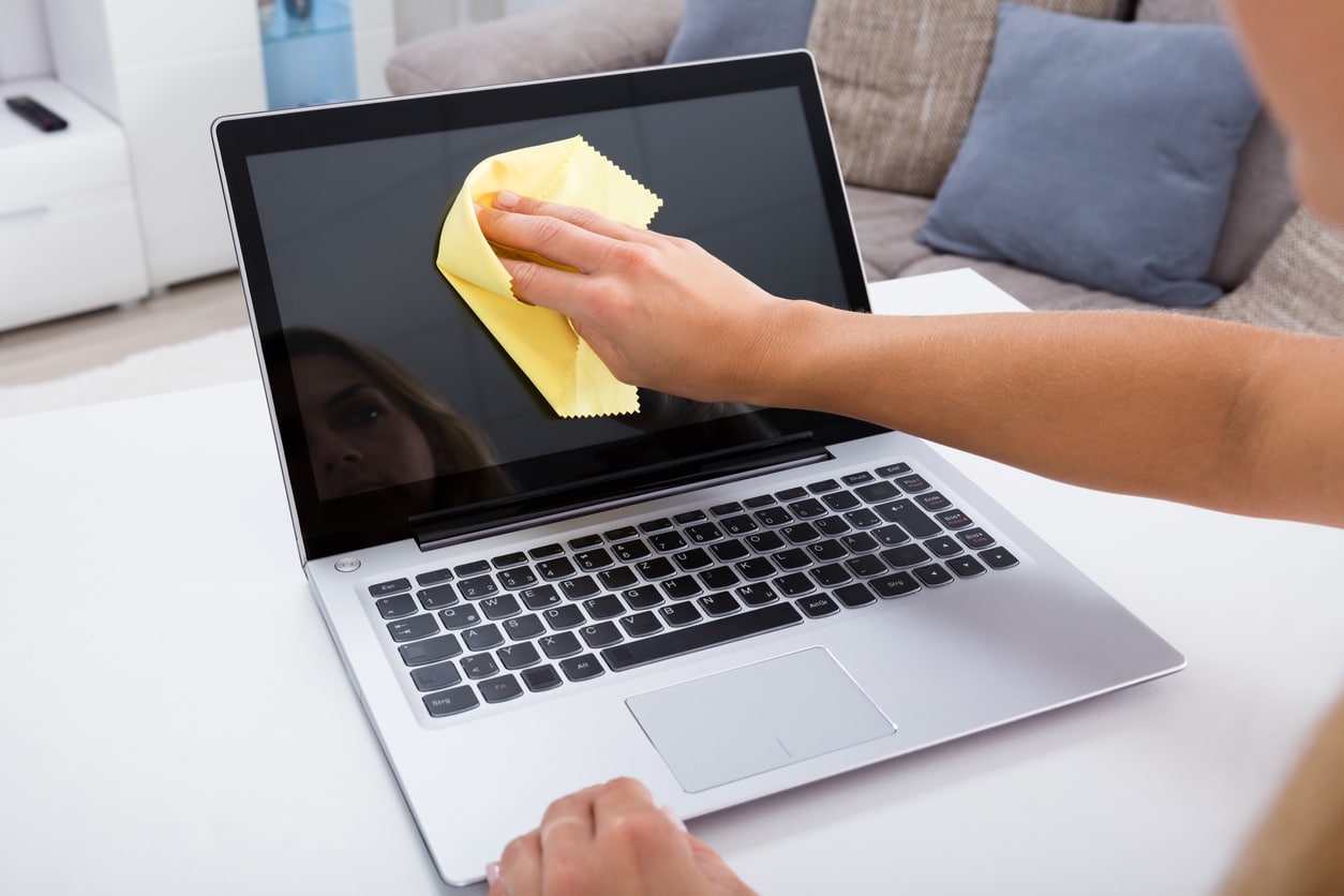 Laptop reinigen