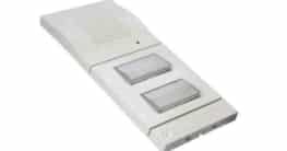 Die Telegärtner DoorLine a/b T01/T02 gibt es wahlweise in den Farben Weiß und Silber. Bildnachweis: Telegärtner