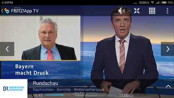 Bevor TV-Programme mit der FRITZ!App TV empfangen werden können, muss der DVB-C Repeater konfiguriert werden. Der Aufwand hält sich dabei aber in Grenzen. Screenshot: PCDAILY